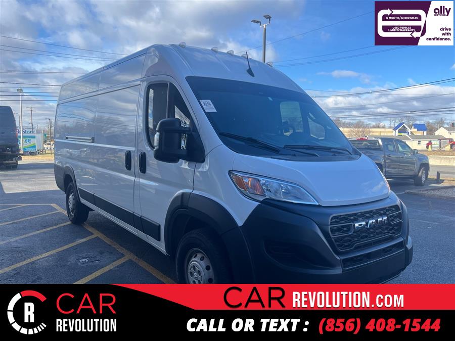 2023 Ram Promaster Cargo Van 3500 EXTENDED, available for sale in Maple Shade, New Jersey | Car Revolution. Maple Shade, New Jersey