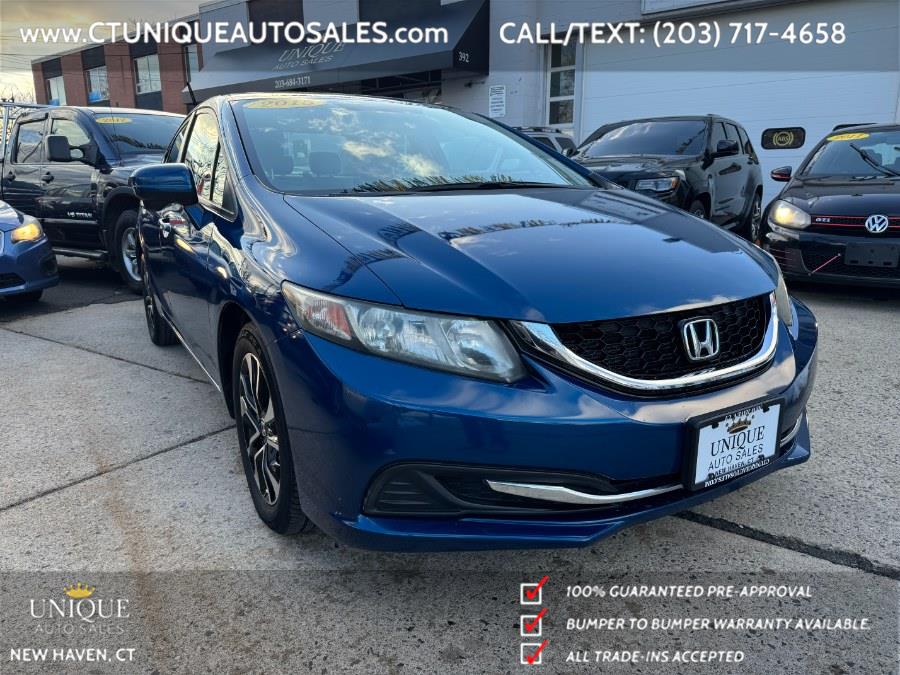 Used 2015 Honda Civic Sedan in New Haven, Connecticut | Unique Auto Sales LLC. New Haven, Connecticut