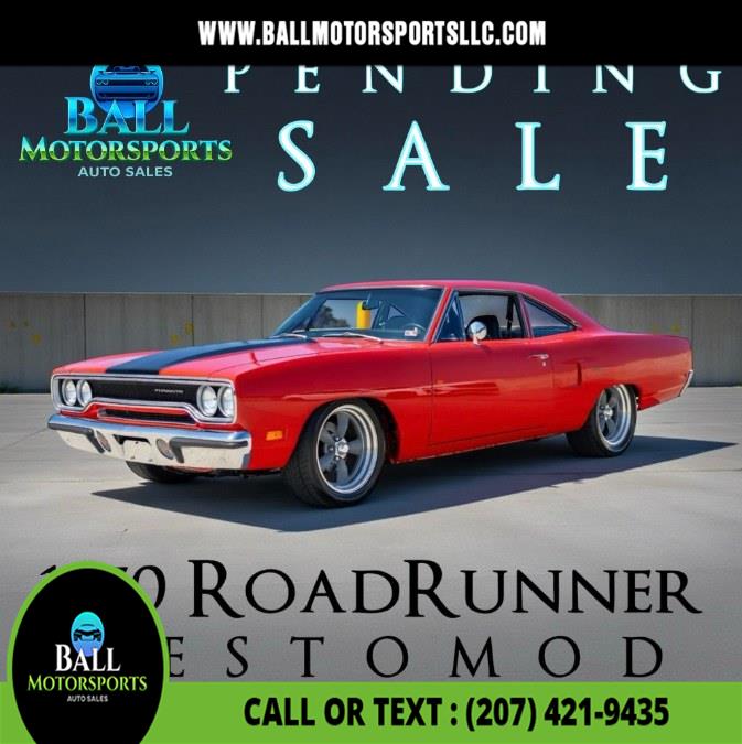 Used 1970 Plymouth Road Runner in Brewer, Maine | Ball Motorsports LLC. Brewer, Maine