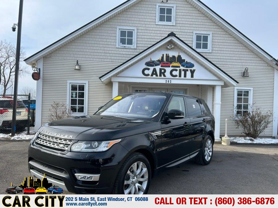 2017 Land Rover Range Rover Sport V6 Supercharged HSE, available for sale in East Windsor, Connecticut | Car City LLC. East Windsor, Connecticut