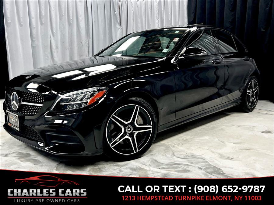 2019 Mercedes-benz c 300 4matic AMG Sport Pkg, available for sale in Elmont, New York | Charles Cars. Elmont, New York