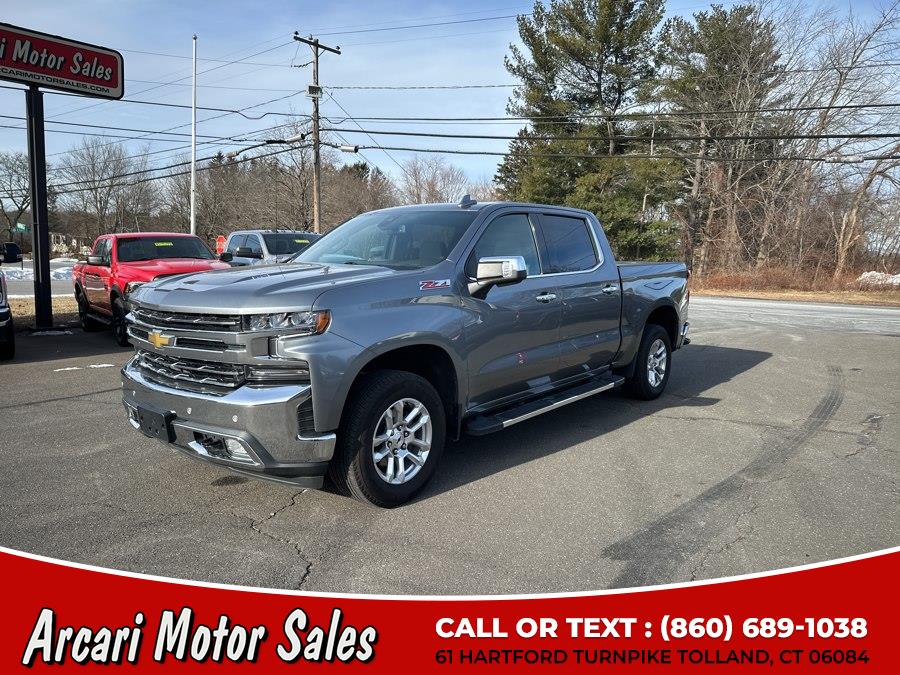 2021 Chevrolet Silverado 1500 4WD Crew Cab 147" LTZ, available for sale in Tolland, Connecticut | Arcari Motor Sales. Tolland, Connecticut