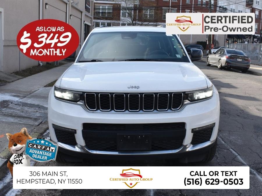 Used 2022 Jeep Grand Cherokee l in Hempstead, New York | Certified Auto Group. Hempstead, New York