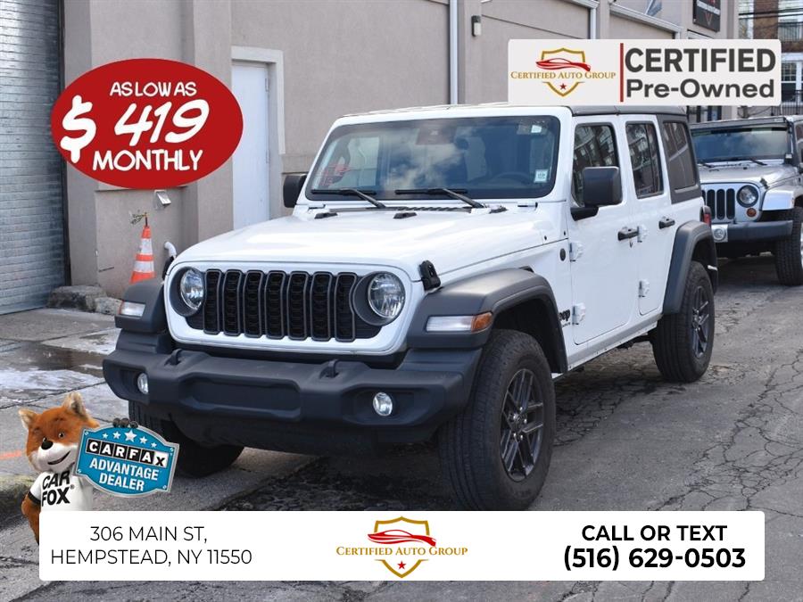 Used 2025 Jeep Wrangler in Hempstead, New York | Certified Auto Group. Hempstead, New York