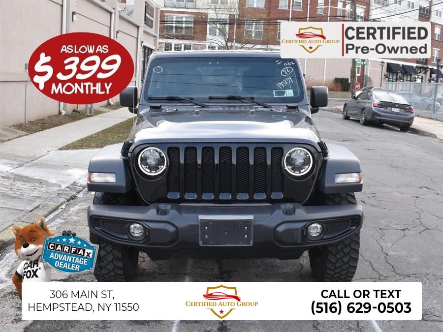 2023 Jeep Wrangler Willys, available for sale in Hempstead, New York | Certified Automotive Group. Hempstead, New York
