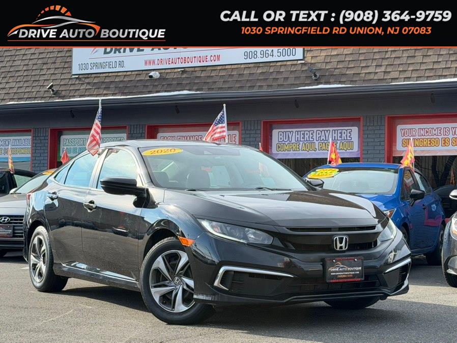 2020 Honda Civic Sedan LX CVT, available for sale in Union, New Jersey | Drive Auto Boutique. Union, New Jersey