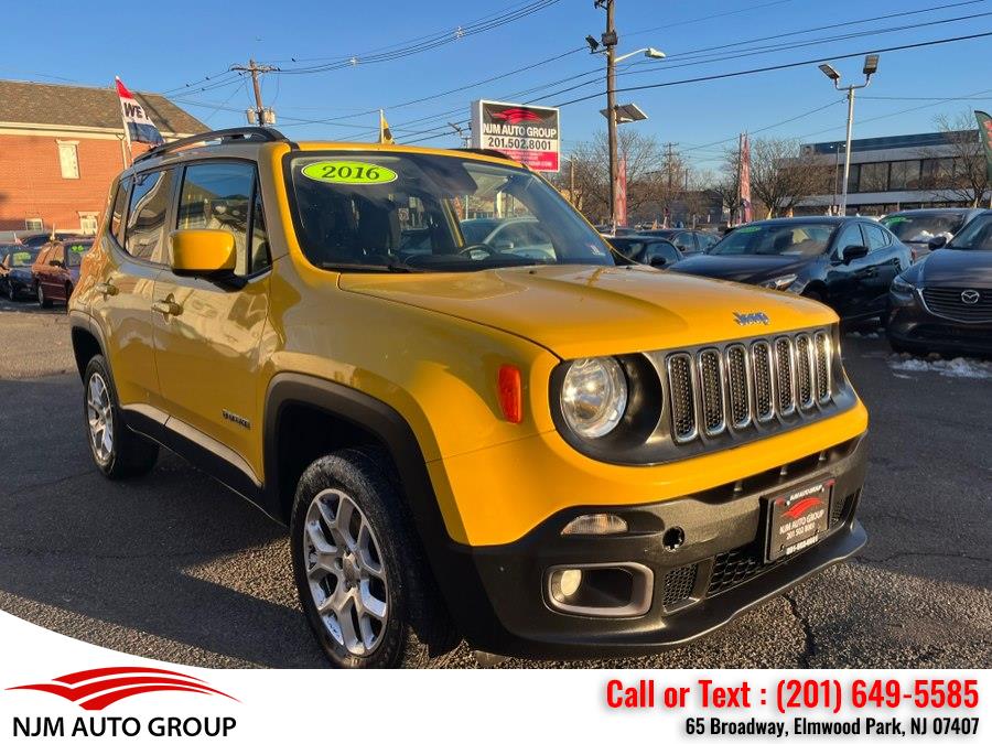 2016 Jeep Renegade 4WD 4dr Latitude, available for sale in Elmwood Park, New Jersey | NJM Auto Group. Elmwood Park, New Jersey