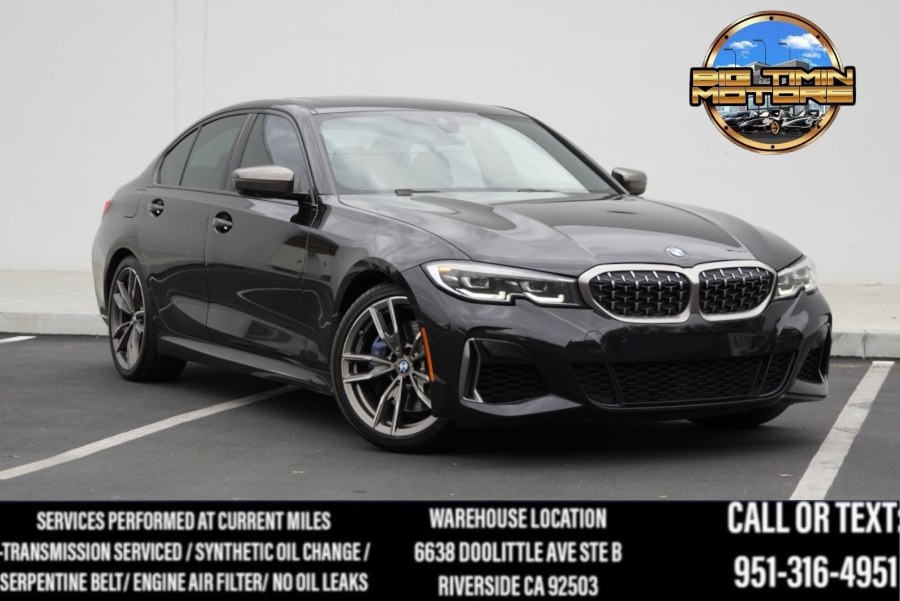 2020 G20 BMW B58 M340i M340i Sedan BLACK SAPP, available for sale in Riverside, California | Big Timin Motors LLC. Riverside, California