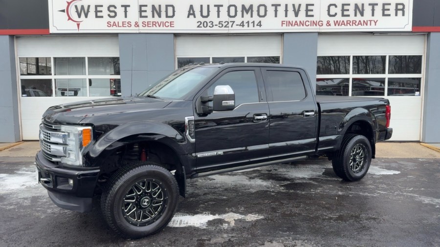 2017 Ford Super Duty F-350 SRW Platinum 4WD Crew Cab 6.75'' Box, available for sale in Waterbury, Connecticut | West End Automotive Center. Waterbury, Connecticut