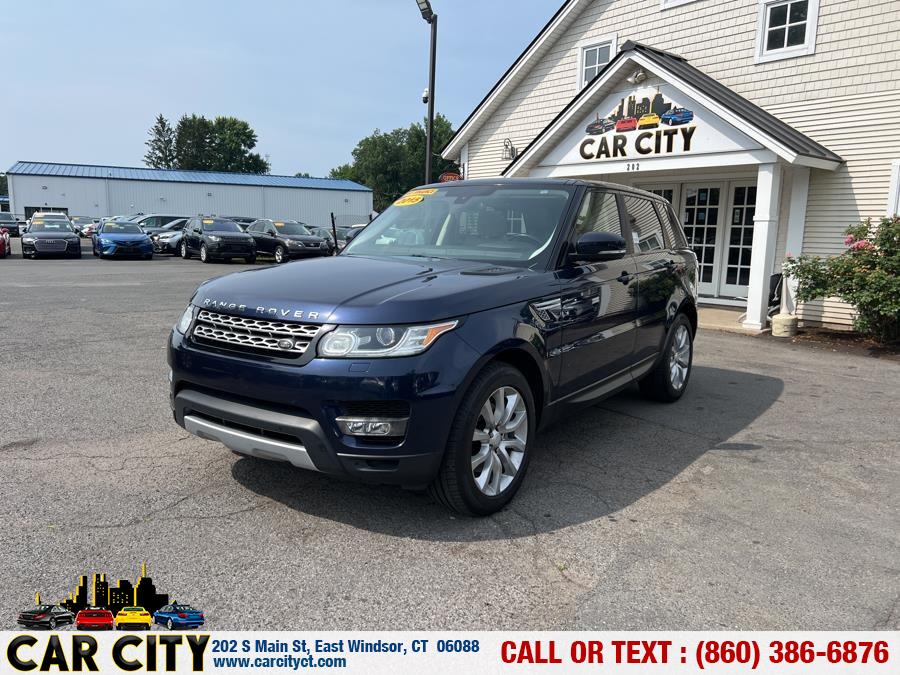 2015 Land Rover Range Rover Sport 4WD 4dr HSE, available for sale in East Windsor, Connecticut | Car City LLC. East Windsor, Connecticut