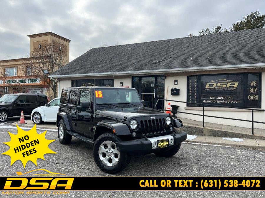 Used 2015 Jeep Wrangler Unlimited in Commack, New York | DSA Motor Sports Corp. Commack, New York
