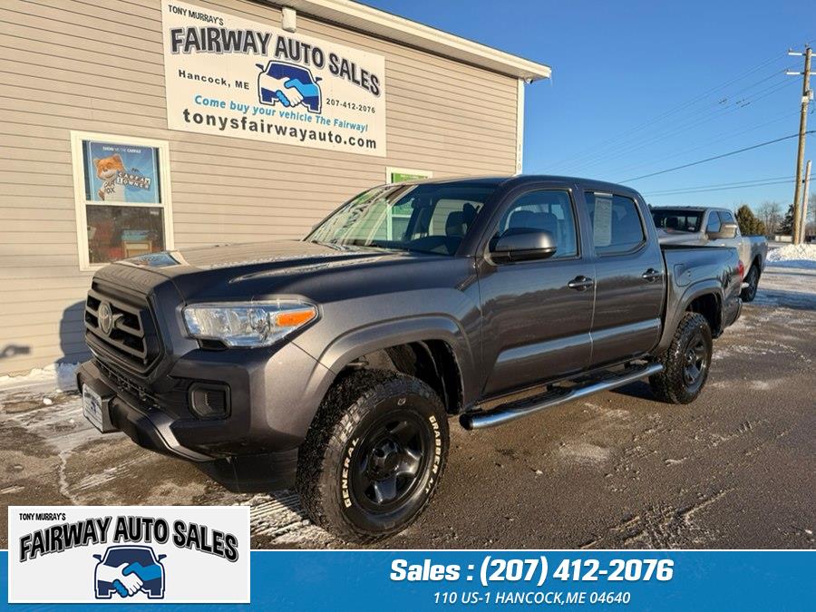 2020 Toyota Tacoma V6 4WD Only 53K miles! SR Double Cab 5'' Bed V6 AT (Natl), available for sale in Hancock, Maine | Fairway Auto Sales. Hancock, Maine