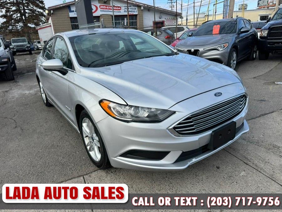 2018 Ford Fusion Hybrid S FWD, available for sale in Bridgeport, Connecticut | Lada Auto Sales. Bridgeport, Connecticut