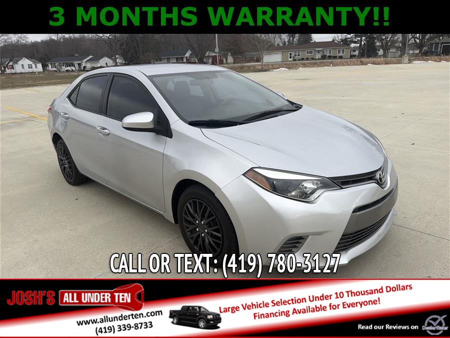 Used 2016 Toyota Corolla in Elida, Ohio | Josh's All Under Ten LLC. Elida, Ohio