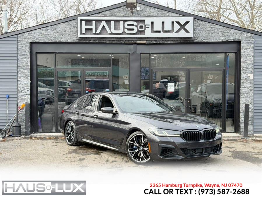 2021 BMW 5 Series M550i xDrive Sedan, available for sale in Wayne, New Jersey | Haus of Lux. Wayne, New Jersey