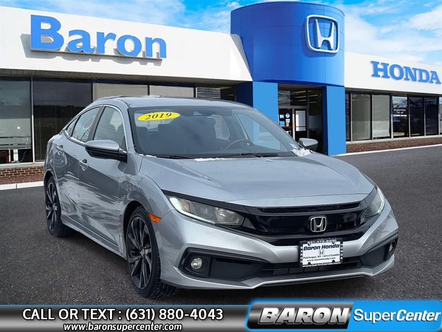 Used 2019 Honda Civic Sedan in Patchogue, New York | Baron Supercenter. Patchogue, New York