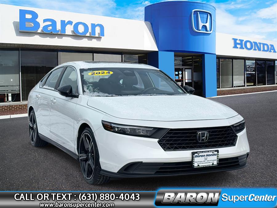 Used 2024 Honda Accord Hybrid in Patchogue, New York | Baron Supercenter. Patchogue, New York