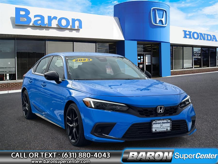Used 2023 Honda Civic Hatchback in Patchogue, New York | Baron Supercenter. Patchogue, New York