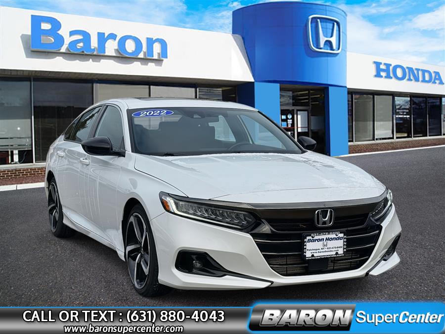 Used 2022 Honda Accord Sedan in Patchogue, New York | Baron Supercenter. Patchogue, New York