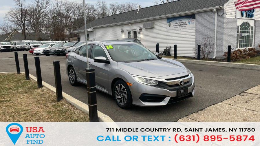Used 2018 Honda Civic Sedan in Saint James, New York | USA Auto Find. Saint James, New York