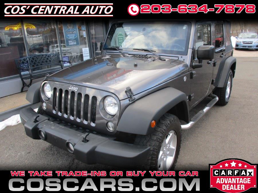 Used 2016 Jeep Wrangler Unlimited in Meriden, Connecticut | Cos Central Auto. Meriden, Connecticut