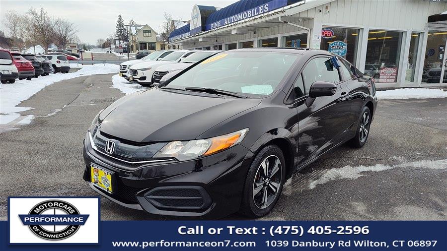 Used 2015 Honda Civic Coupe in Wilton, Connecticut | Performance Motor Cars Of Connecticut LLC. Wilton, Connecticut