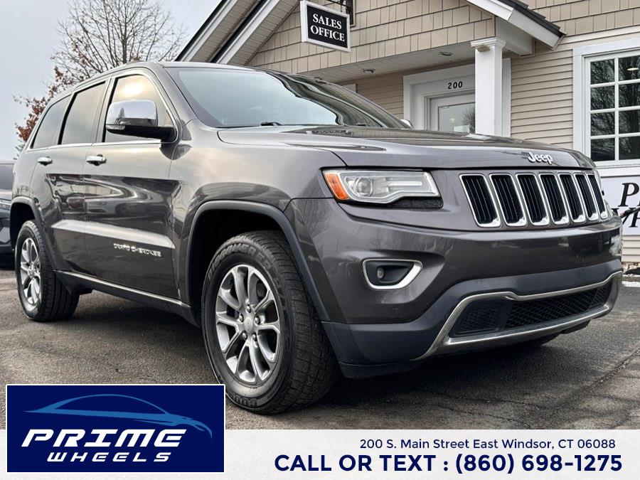 2014 Jeep Grand Cherokee 4WD 4dr Limited, available for sale in East Windsor, Connecticut | Prime Wheels. East Windsor, Connecticut