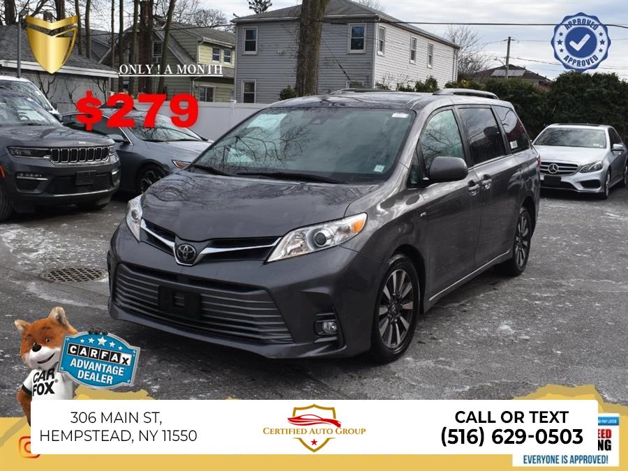 2019 Toyota Sienna XLE, available for sale in Hempstead, New York | Certified Auto Group. Hempstead, New York