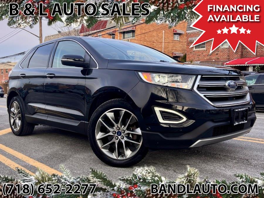 Used 2016 Ford Edge in Bronx, New York | B & L Auto Sales LLC. Bronx, New York