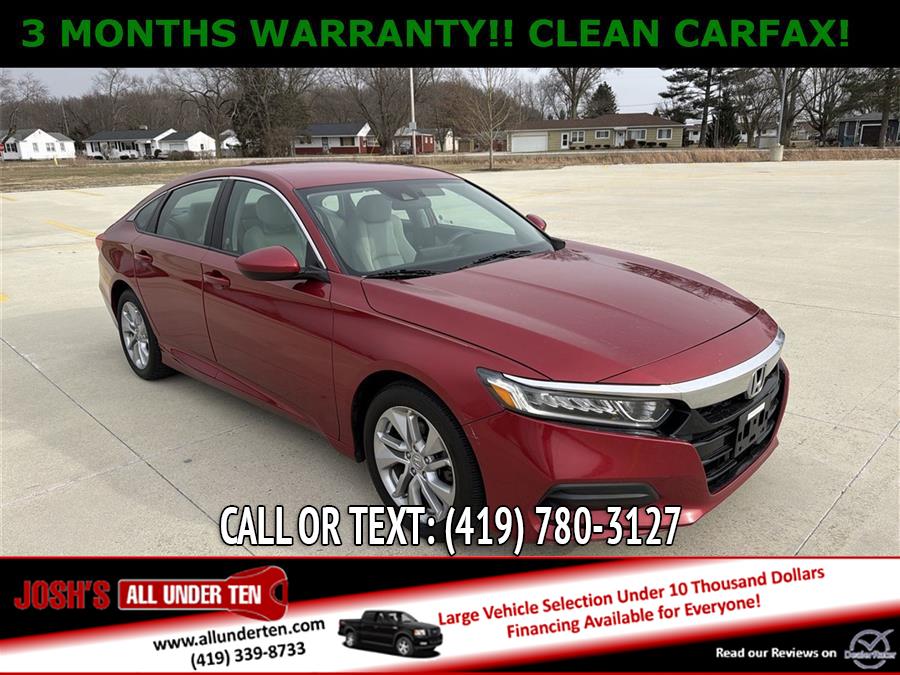 Used 2018 Honda Accord in Elida, Ohio | Josh's All Under Ten LLC. Elida, Ohio