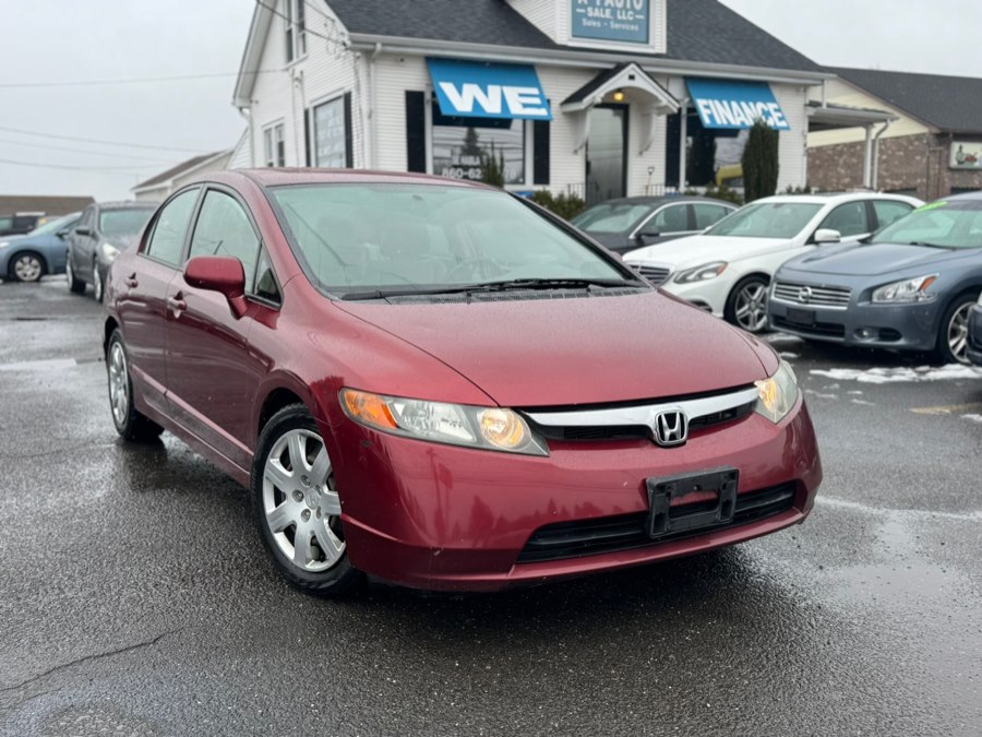 2008 Honda Civic Sdn 4dr Auto LX, available for sale in East Windsor, Connecticut | A1 Auto Sale LLC. East Windsor, Connecticut