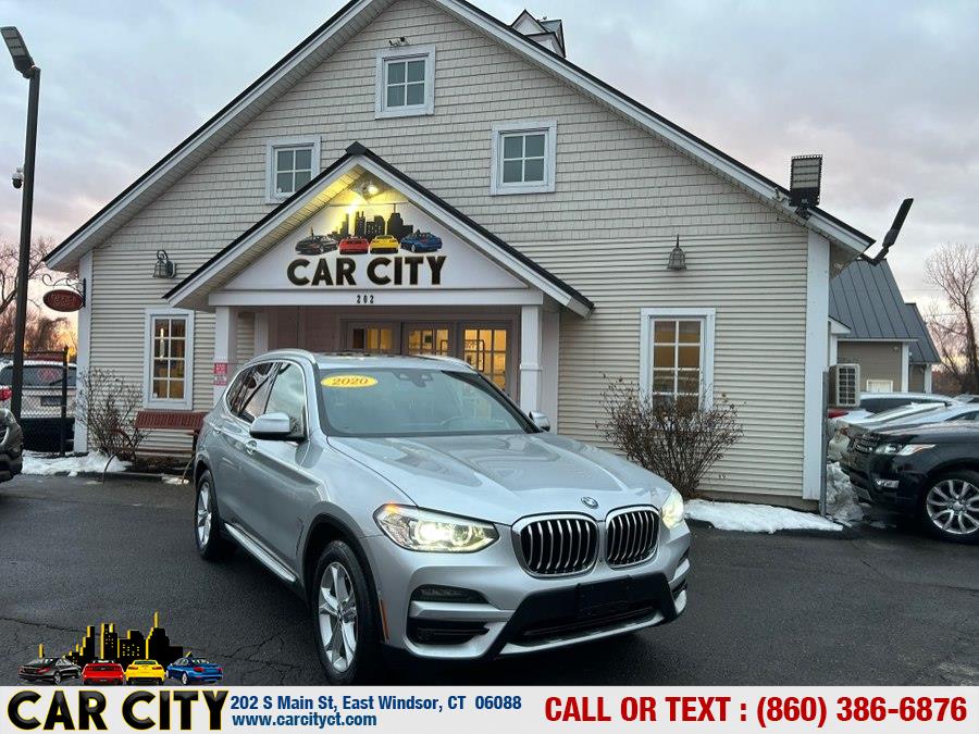 2020 BMW X3 xDrive30i Sports Activity Vehicle, available for sale in East Windsor, Connecticut | Car City LLC. East Windsor, Connecticut