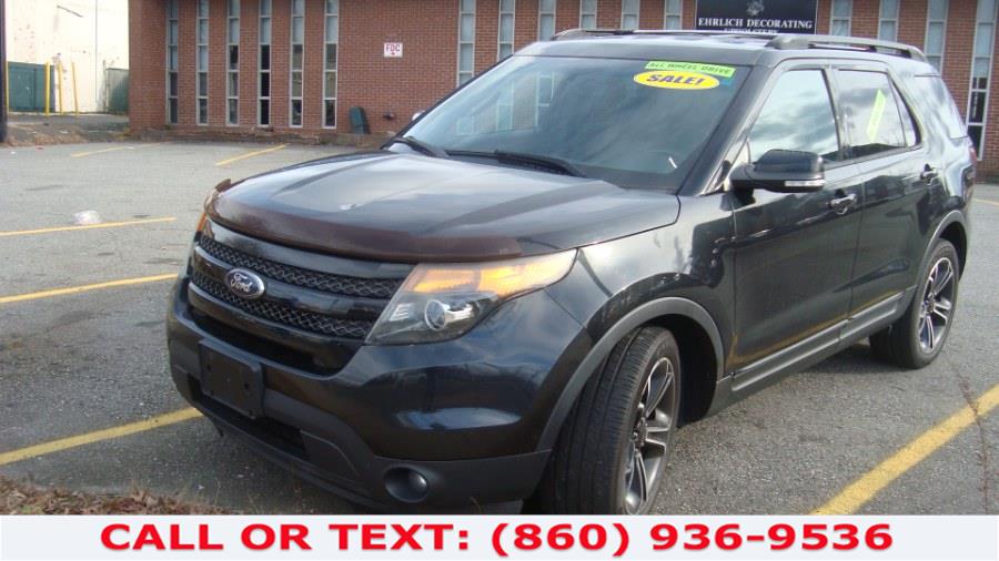 2015 Ford Explorer 4WD 4dr Sport, available for sale in Hartford, Connecticut | Lee Motors Sales Inc. Hartford, Connecticut