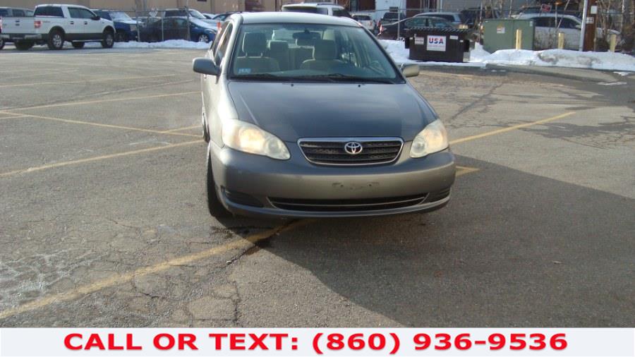 2007 Toyota Corolla 4dr Sdn Manual CE (Natl), available for sale in Hartford, Connecticut | Lee Motors Sales Inc. Hartford, Connecticut