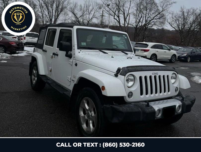2015 Jeep Wrangler Unlimited 4WD 4dr Sahara, available for sale in Online only, Connecticut | CEO DADDY AUTO. Online only, Connecticut