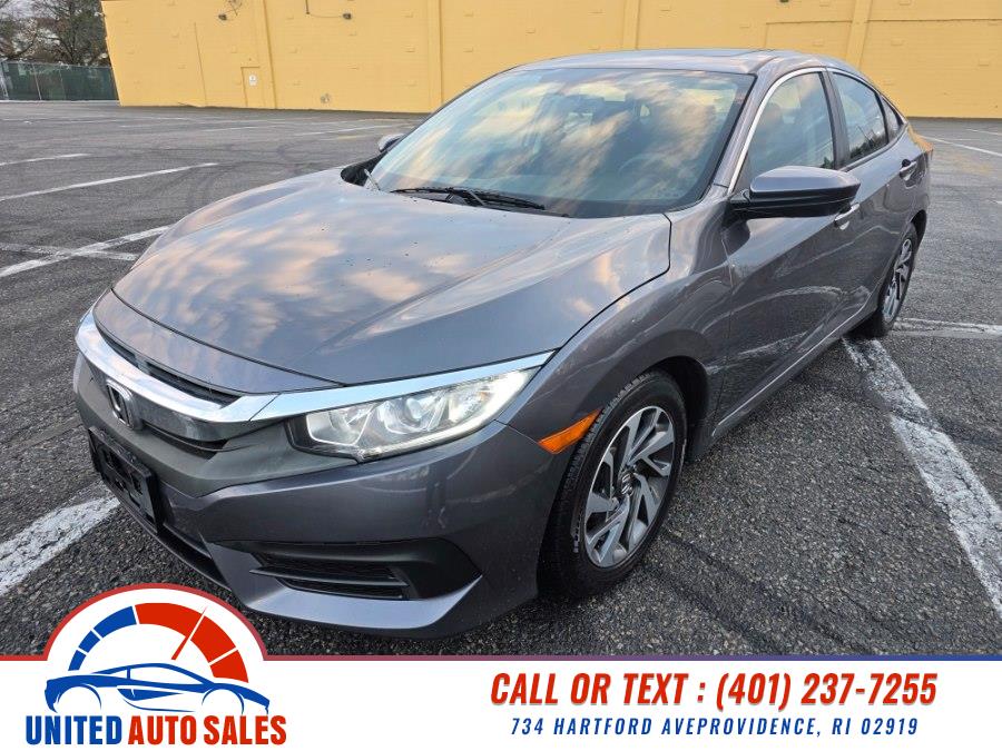 2018 Honda Civic Sedan EX CVT, available for sale in Providence, Rhode Island | United Auto Sales Inc. Providence, Rhode Island