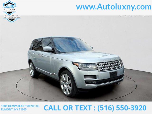 Used 2017 Land Rover Range Rover in Elmont, New York | Auto Lux. Elmont, New York
