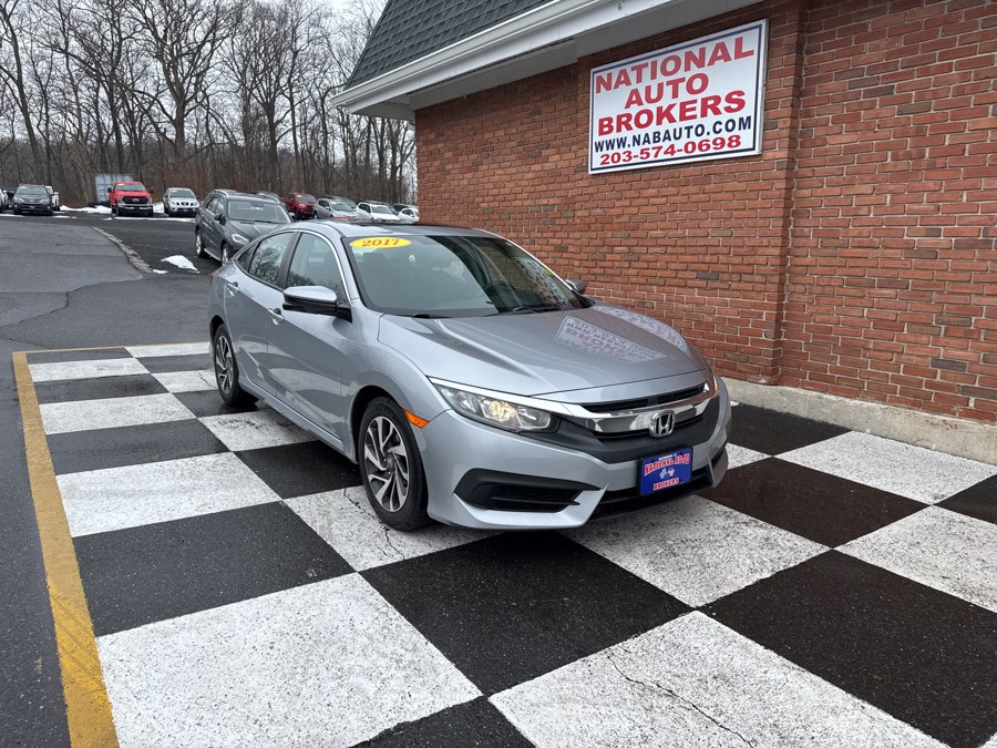 Used 2017 Honda Civic Sedan in Waterbury, Connecticut | National Auto Brokers, Inc.. Waterbury, Connecticut