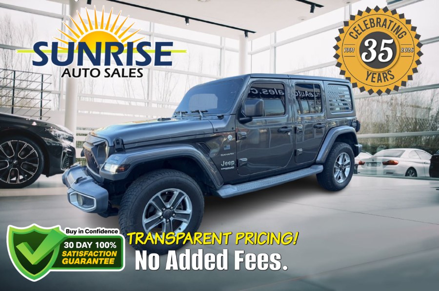Used 2020 Jeep Wrangler Unlimited in Rosedale, New York | Sunrise Auto Sales. Rosedale, New York