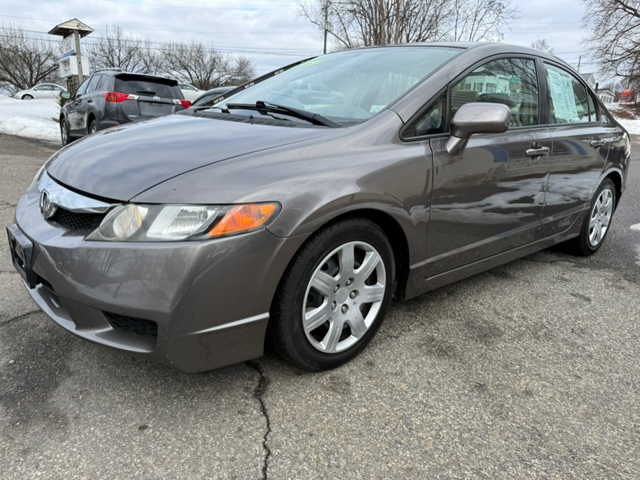 2011 Honda Civic Sdn 4dr Auto LX, available for sale in New Milford, Connecticut | Faustos Auto Body and Repairs LLC. New Milford, Connecticut