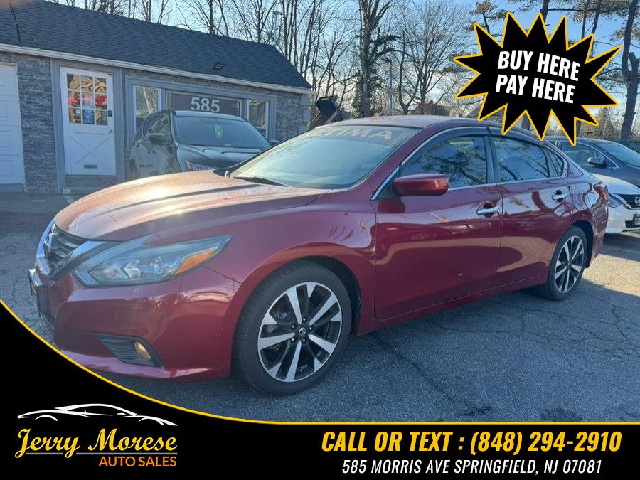 2018 Nissan Altima 2.5 SR Sedan, available for sale in Springfield, New Jersey | Jerry Morese Auto Sales. Springfield, New Jersey