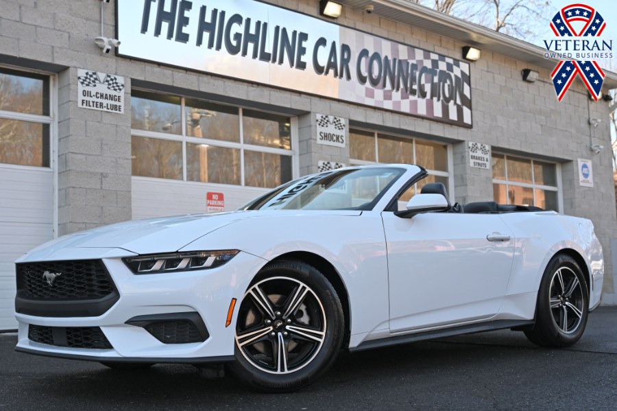 2024 Ford Mustang EcoBoost Premium Convertible, available for sale in Waterbury, Connecticut | Highline Car Connection. Waterbury, Connecticut
