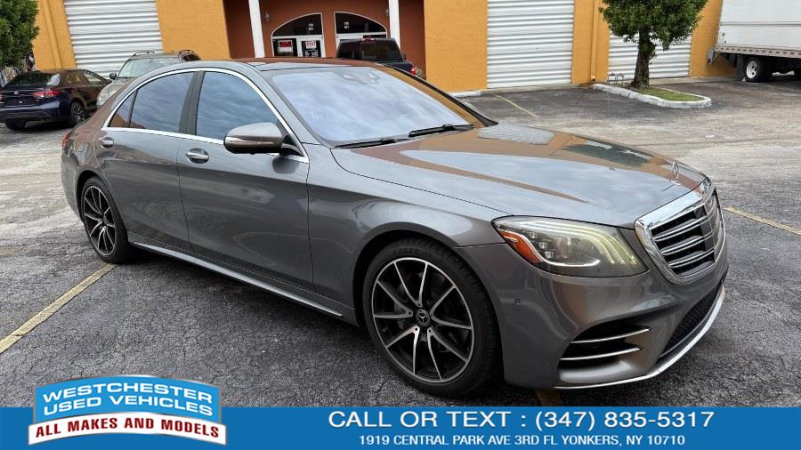 Used 2018 Mercedes-Benz S-Class in Yonkers, New York | Apex Westchester Used Vehicles. Yonkers, New York