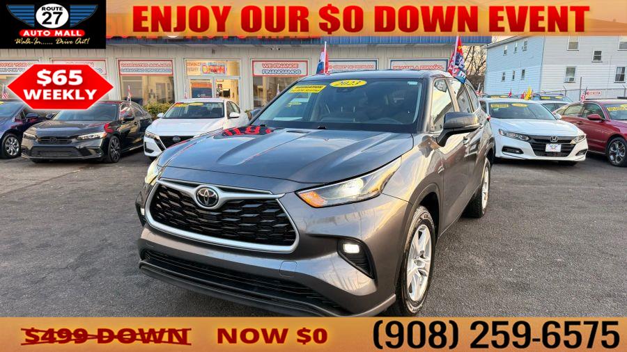 Used 2023 Toyota Highlander in Linden, New Jersey | Route 27 Auto Mall. Linden, New Jersey