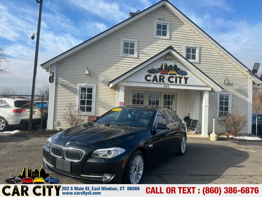 2012 BMW 5 Series 4dr Sdn 535i xDrive AWD, available for sale in East Windsor, Connecticut | Car City LLC. East Windsor, Connecticut