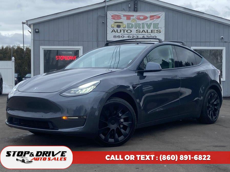 Used 2021 Tesla Model Y in East Windsor, Connecticut | Stop & Drive Auto Sales. East Windsor, Connecticut