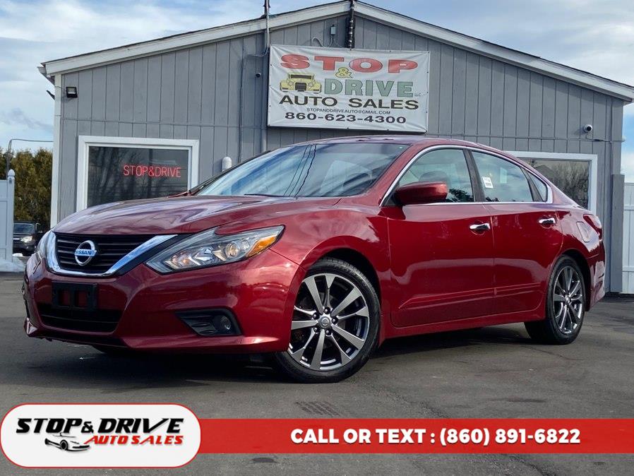 2018 Nissan Altima 2.5 SR Sedan, available for sale in East Windsor, Connecticut | Stop & Drive Auto Sales. East Windsor, Connecticut