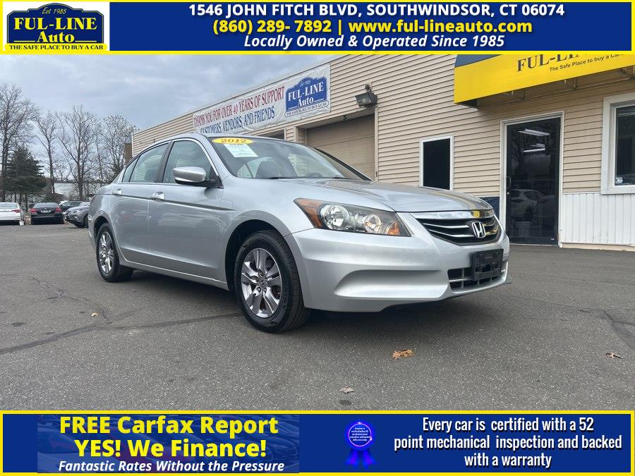 Used 2012 Honda Accord Sdn in South Windsor , Connecticut | Ful-line Auto LLC. South Windsor , Connecticut