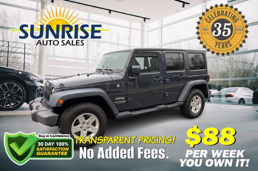 Used 2018 Jeep Wrangler JK Unlimited in Elmont, New York | Sunrise of Elmont. Elmont, New York
