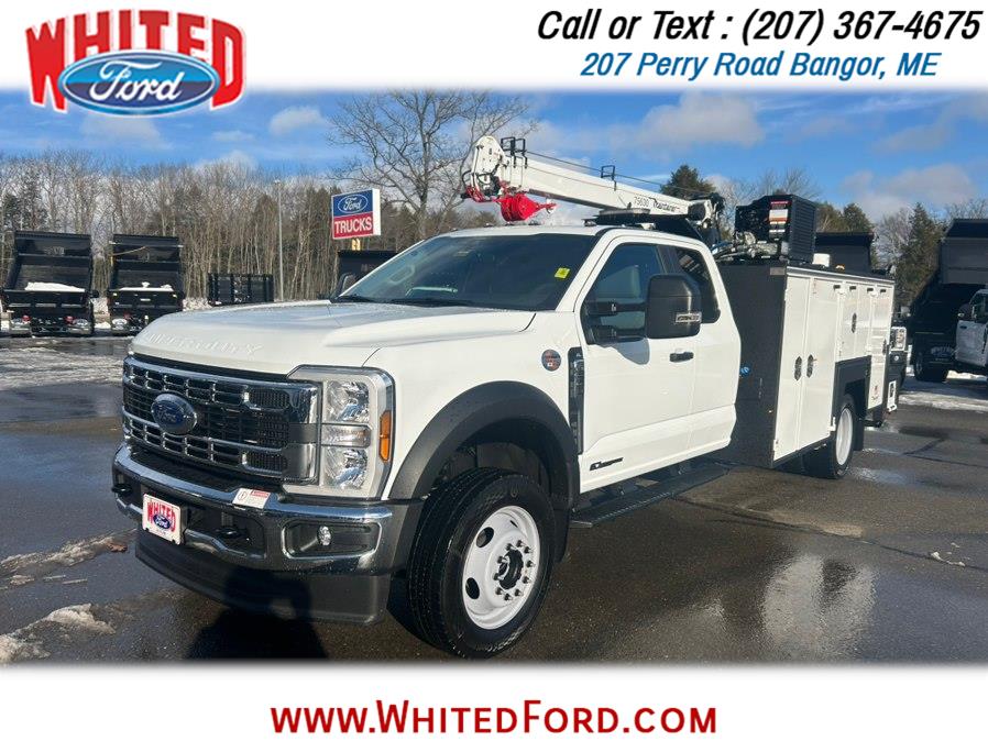 2026 Ford Super Duty F-550 DRW XL 4WD SuperCab Maintainer Mechanic Body W/Crane, available for sale in Bangor, Maine | Whited Ford. Bangor, Maine